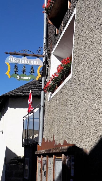 Hotel-Restaurant Drei Tannen Bellwald Dış mekan fotoğraf