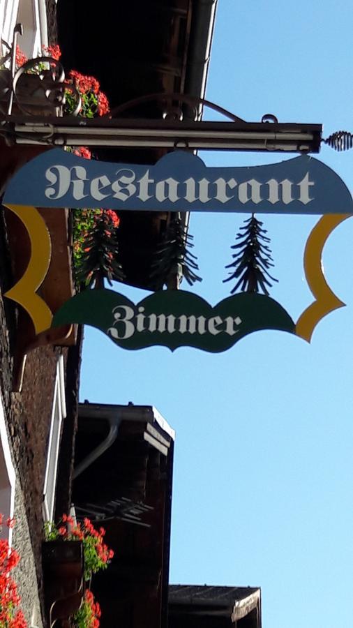 Hotel-Restaurant Drei Tannen Bellwald Dış mekan fotoğraf